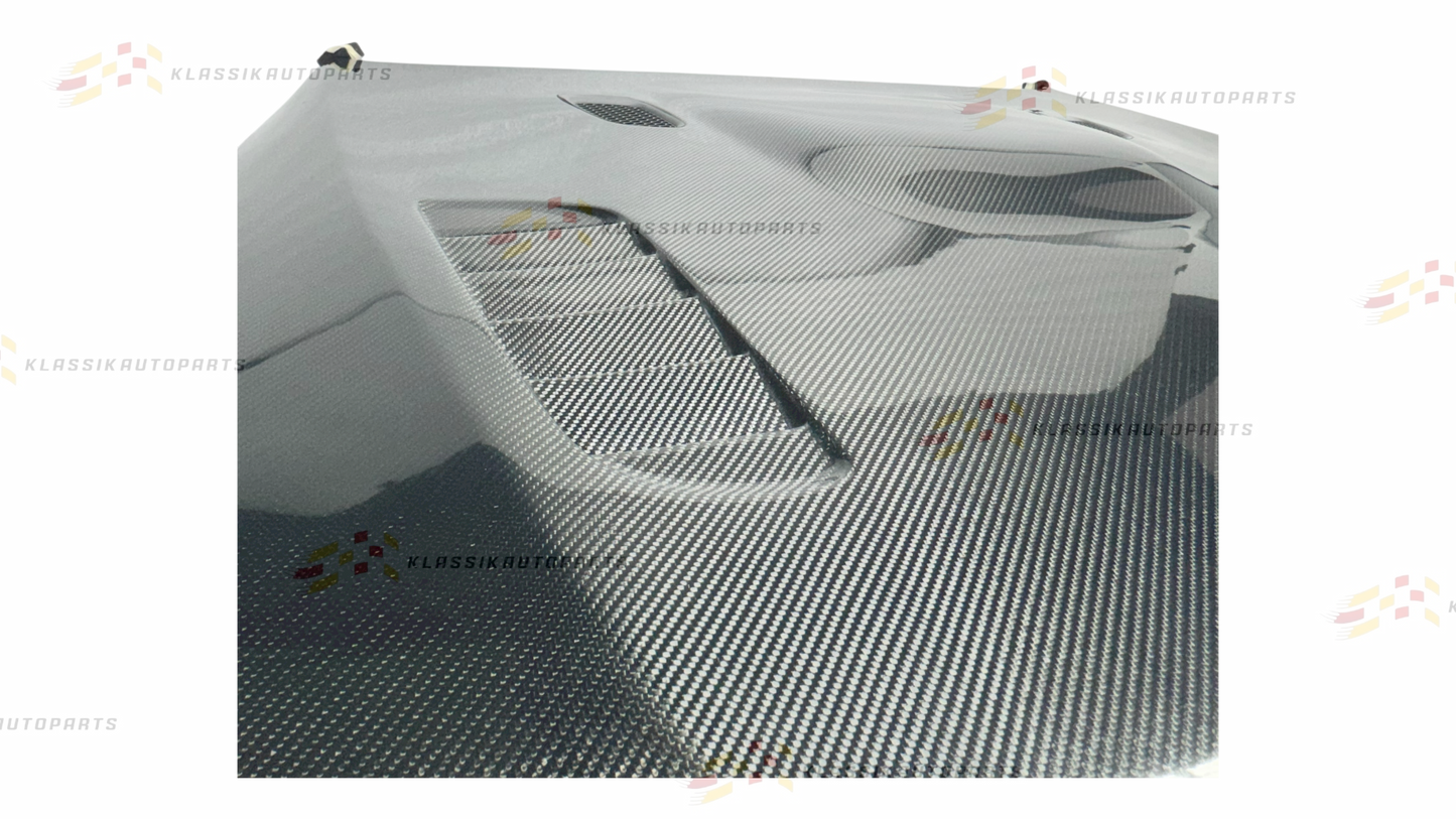 BMW E92 - M Style Vented Carbon Fibre Hood
