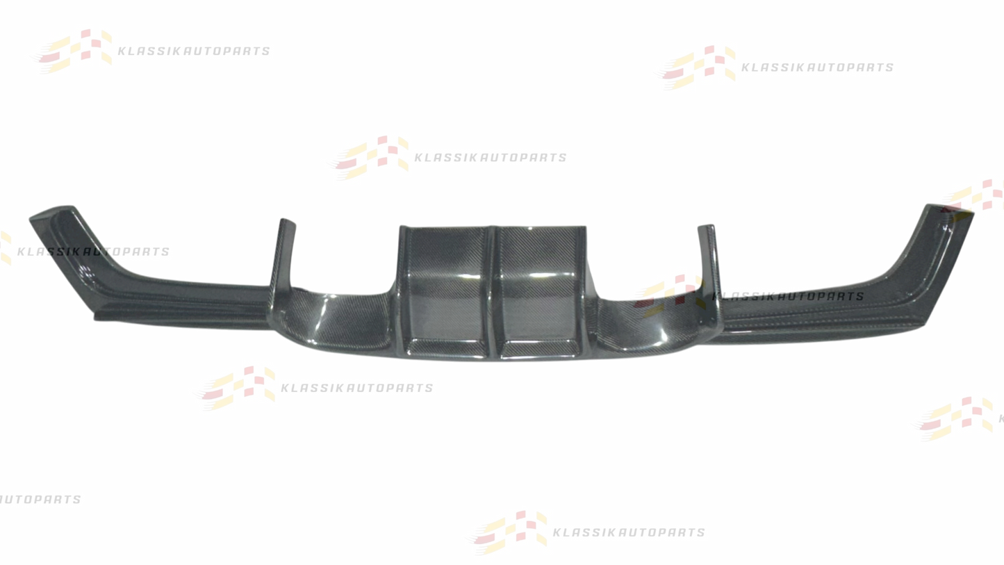 BMW F30 - Carbon Fibre V Style Rear Diffuser