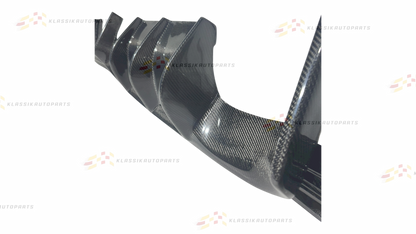 BMW F30 - Carbon Fibre V Style Rear Diffuser