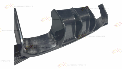 BMW F30 - Carbon Fibre V Style Rear Diffuser