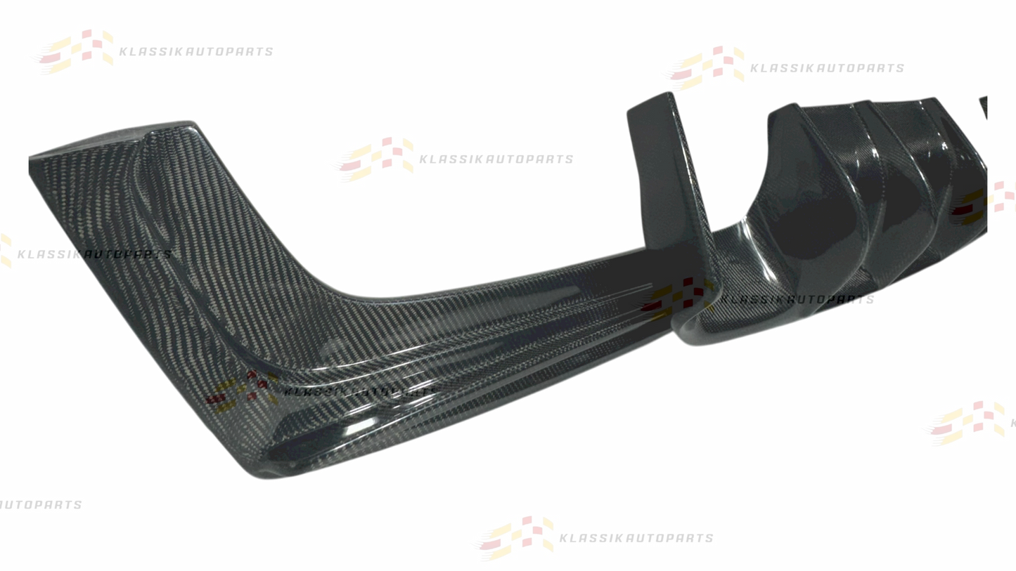 BMW F30 - Carbon Fibre V Style Rear Diffuser