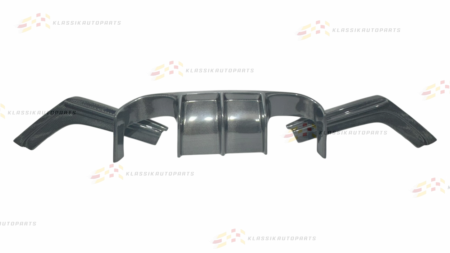 BMW F30 - Carbon Fibre V Style Rear Diffuser