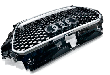 RS3 Style Front Bumper Bar Grille Bodykit for Audi A3 & S3 8V 2013–2016 (Without ACC)