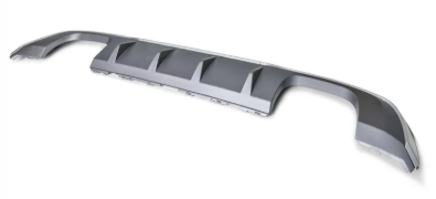 Twin Exhaust outlet Rear Bumper bar Diffuser Bodykit for AUDI S3 & A3 8V S-line HatchBack 2017-2020